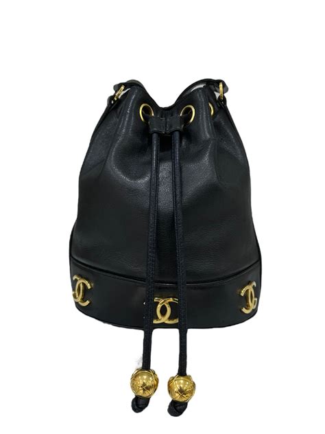 secchiello chanel vintage|chanel bag logo.